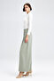 CREPE PANT WITH WAIST DETAIL - 4