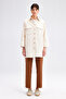 Macrame Detailed Denim Jacket - 4