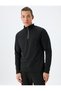 Sports Sweatshirt, Soft, High-Quality, Stand-Up Collar, Half Zipper - 3