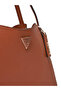 Women's Brand Logo Shoulder Strap Brown Shoulder Bag Hwvg95 07220-Cog - 2