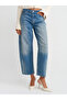 71716 Seamless Cuffed Denim Trousers-Blue - 3