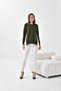 Women's Poplin Fabric Detailed Cardigan Khaki 20526 - 5