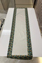 40X140Cm Decorative Thai Feather Tablecloth - Stain Printed, Non-Slip Washable Runner - 3