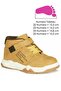 Alaska 2 Light Sole Velcro Orthopedic Baby and Children Boots Camel - 2