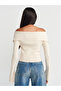 60252 Zippered Ribbed Knitwear Top-A.Natural - 2