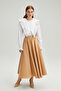 GREATED SATIN SKIRT