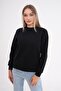 Women's Crew Neck Thessaloniki Knitted Sweatshirt 255010 - - 3