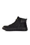 250117   حذاء رجالي أسود من الجلد الطبيعي Nubuck - 2