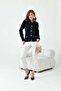 Women's Accessory Detailed Cardigan Black 20749 - 6