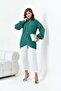 Ftz Women's Gradient Zipper Cardigan Benetton 20871 - 6