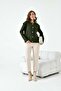 Women's Sleeve Detailed Cardigan Khaki 20807