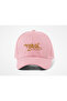 Freedom Embroidered Hat – Pink 100% Cotton Gabardine Unisex Model - 2