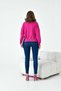 Women's Pearl Detailed Cardigan Fuchsia 20808 - 7