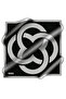 Black and White Silk Scarf - 8800701 -311 Sura - 2