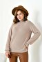 Women's Basic Half Turtleneck Sweater A. Mink 20878 - 5