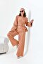 Silvery set with women's pants in taba 30863 - 2