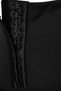 Black Waist Recovery Agraf Detailed Full Length Knitted Sports Leggings Tedaw25Ty00000 - 7