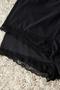 Siyah 2'li Paket Paçası Dantelli Boxer Yumuşak Tuşe Ultra Konforlu Büyük Beden Külot TBBAW25CM00005 - 4