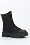 Loberia Genuine Leather Black Women's Boots - 2
