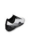 M.P. 231-1138 Mr Men's White-Black Sock Soccer Shoes - 3
