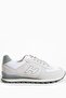 Peru Genuine Leather White Puruty-Grey Men's Sports Shoes