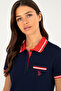 Women's Navy Blue T-Shirt 50285842 -Vr033 - 2
