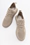 Anorak Lace-Up Women's Sneakers BEIGE BEIGE - 5