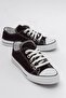 Linen Children's Sports Shoes 31-35 Black White