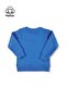 Baby Boy and Girl Striped Patterned Seasonal Blue Unisex Top and Bottom Set - 4