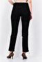 Women Regular Fit Plain Dark Stretchable Denim, Black - 4
