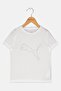 Kids Boy Brand Logo T-Shirt, White