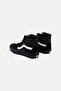 Kids Boy Sk8 Hi Lace Up Shoes, Black - 4