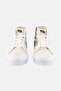 Women Sk8-Hi Tapered Lace Up Shoes, White Combo - 2