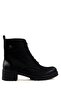 Seina Genuine Leather Black Outdoor Women's Boots