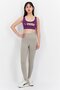 Women Lightly Padded Brand Logo Sports Bra, Purple - 3