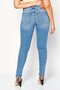 Women Skinny Fit 2018 Slandy-Low Stretchable Denim Jeans, Blue - 2