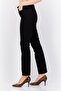 Women Regular Fit Plain Dark Stretchable Denim, Black - 3
