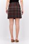 Women Plaid Mini Skirts, Multicolor - 4