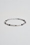 Hematite Stone 21 cm Steel Men's Bracelet