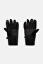 Men 1 Piece Softshell Gloves, Black - 2