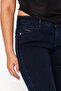 Women Super Slim Fit Dark Wash Non,Stretchable Denim Jeans, Dark Navy - 3
