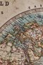Wall Cloth Old Wintage World Map Quality Canvas Wall Tapestry-4059 - 3