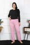 Fashion Line Women Large Size Pink Single Bottom Pajamas 27505