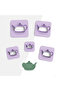 Teapot Polymer Clay Cutting Mold, Earring Mold, Ornament Mold, Ceramic Mold, 5 Sizes, No: 650