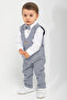 4-Piece Boys' Suit Set with Vest and Shirt - Special Occasion Outfit - 4
