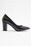 Women's Heeled Stiletto BLACK SKIN - 2