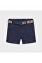 Baby Boy Pique Shorts with Belt