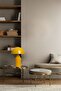 Lipeo Yellow Table Lamp Modern Home Lighting Metal Head Body Bedside Lamp Reading Lamp - 5