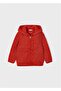 Girl's Hooded Knitted Pulover - 2