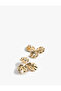 Leaf Earrings Steel - 3